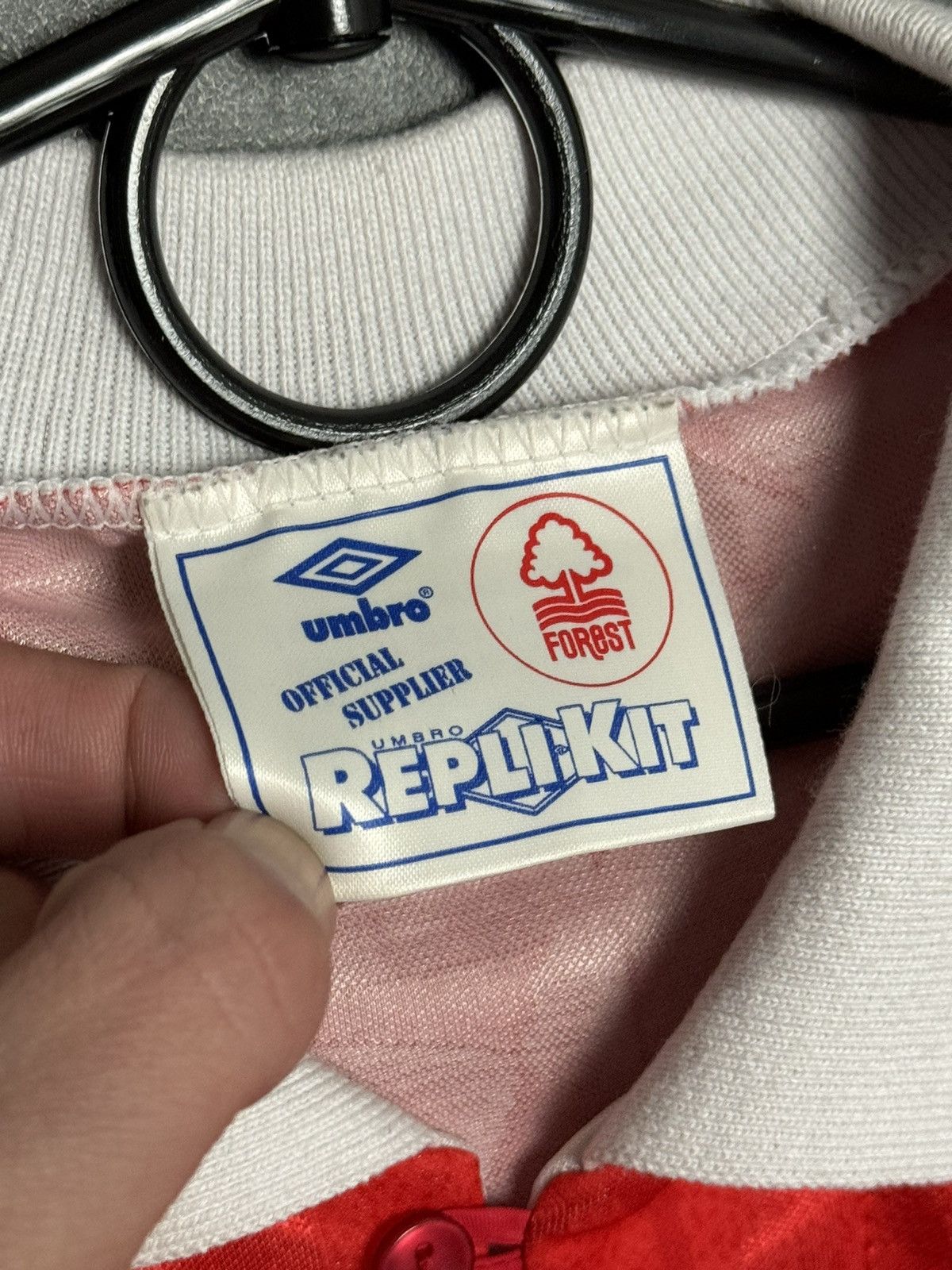 Umbro Nottingham Forest 90/92 Home Football Jersey Size US M / EU 48-50 / 2 - 12 Thumbnail