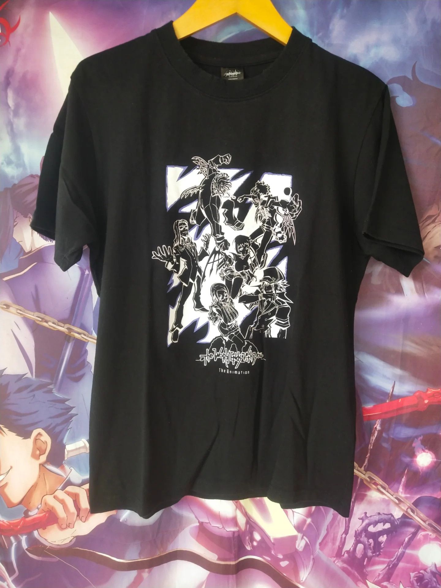 Anime The World Ends With You The Animation Anime Game Tee Size US M / EU 48-50 / 2 - 1 Thumbnail
