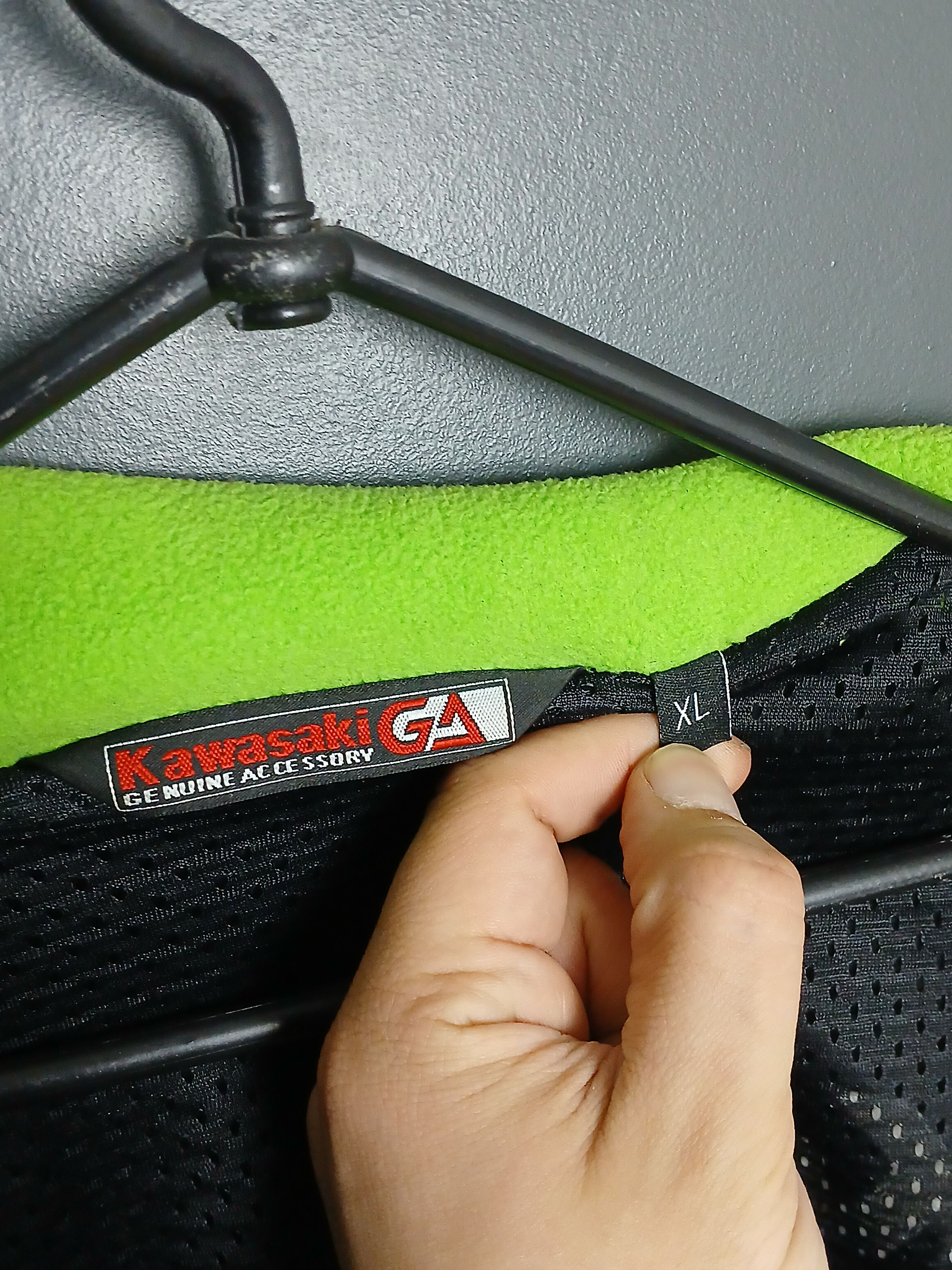 Other Kawasaki Racing Moto Fleece Jacket Size US XL / EU 56 / 4 - 12 Thumbnail
