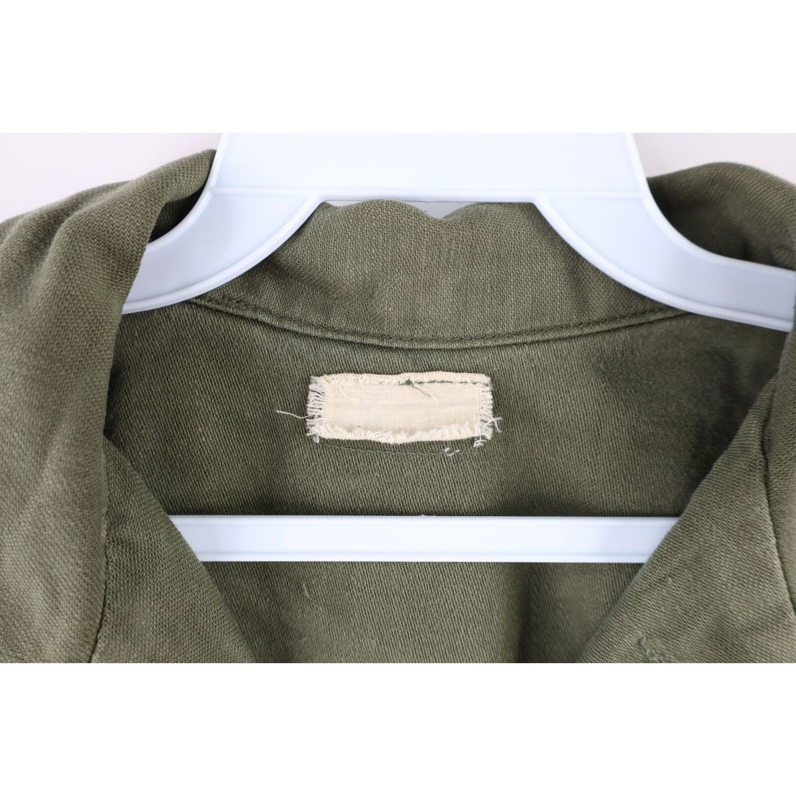 Vintage Vintage 70s Vietnam Era Cotton Sateen OG 107 Shirt Size US L / EU 52-54 / 3 - 9 Thumbnail