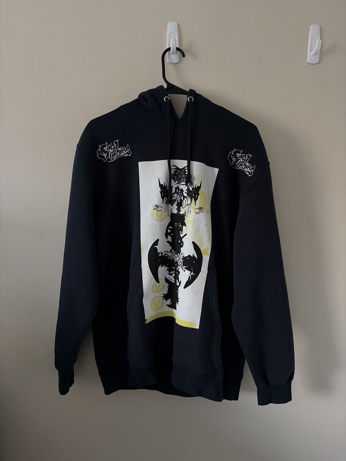 Bladee Cold Visions CV Anchor Navy Hoodie 2024