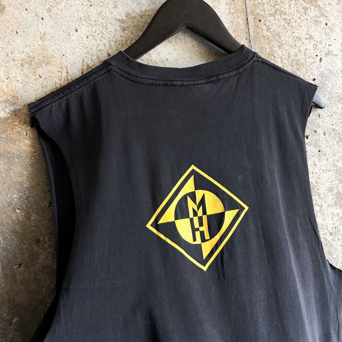 Band Tees 90s Thrashed & Chopped Machine Head Sleeveless Shirt Size US L / EU 52-54 / 3 - 4 Thumbnail