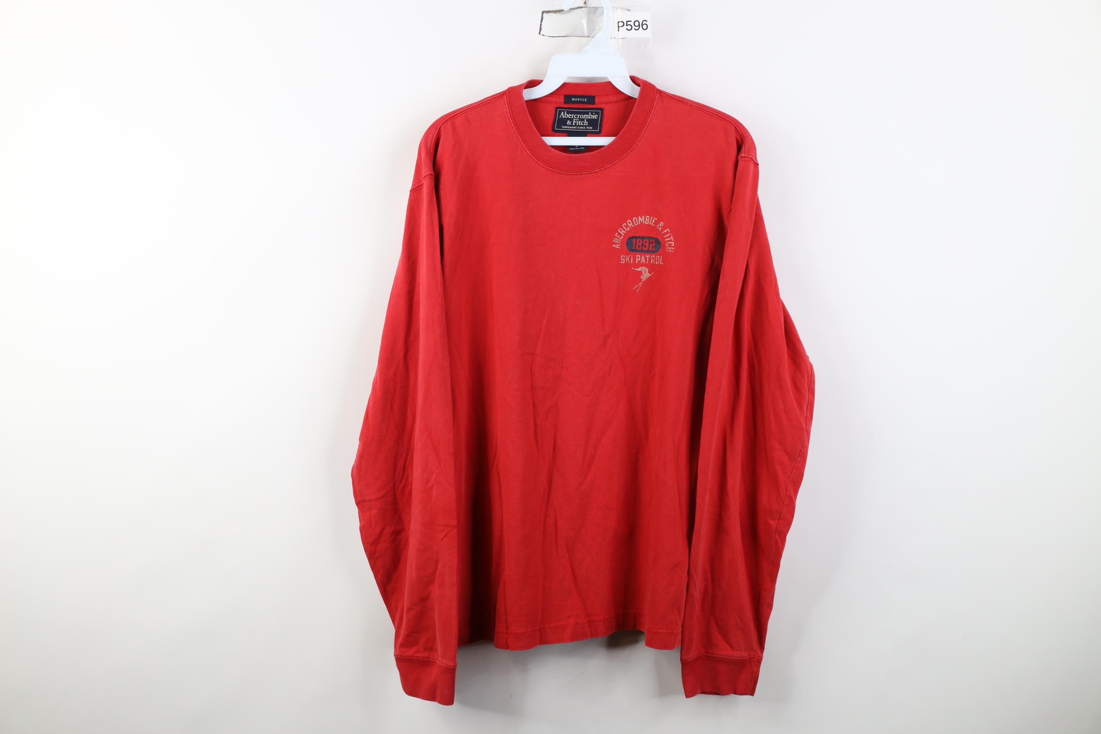 Abercrombie & Fitch Vintage Y2K Abercrombie & Fitch Muscle Long Sleeve T-Shirt Size US L / EU 52-54 / 3 - 1 Thumbnail