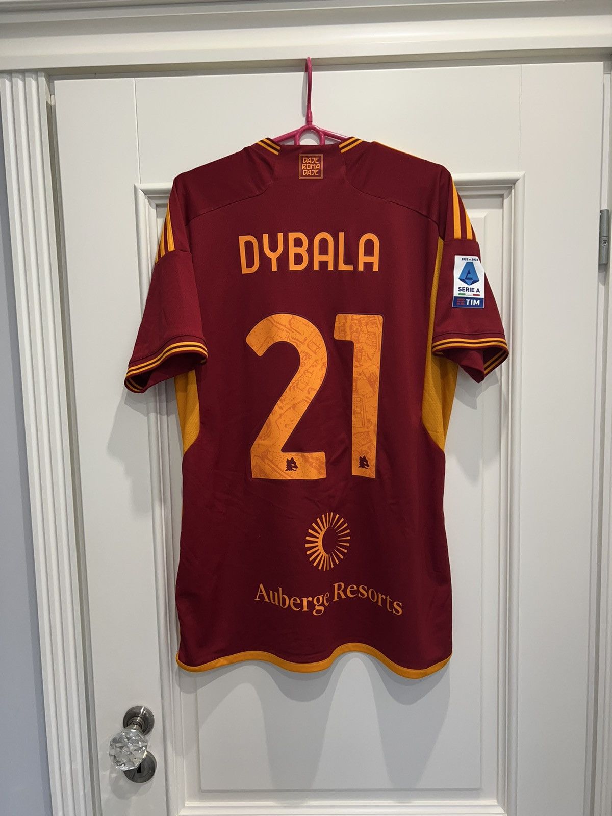 Adidas As Roma adidas Dybala Jersey soccer italian Calcio Size US L / EU 52-54 / 3 - 1 Thumbnail
