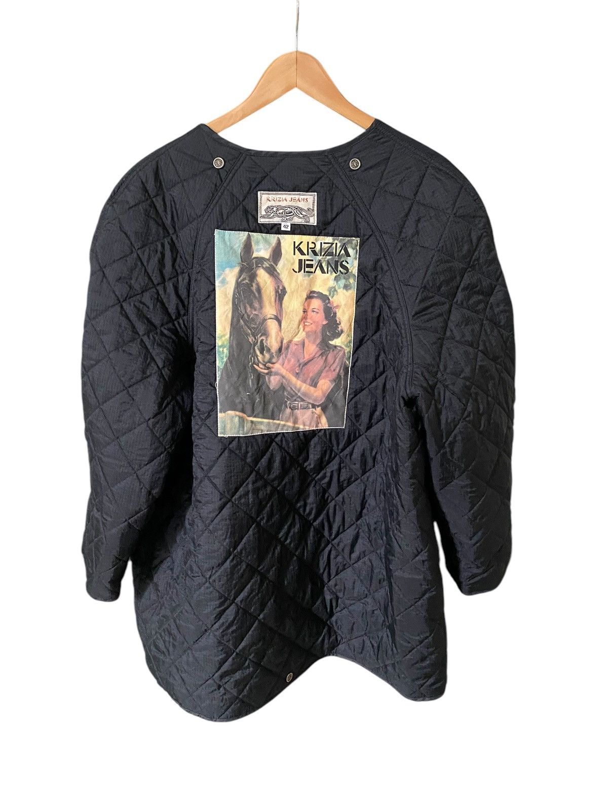 Hysteric Glamour × Japanese Brand × Krizia Uomo Vintage Krizia Jeans Tiger Inner Jacket nice design Size US L / EU 52-54 / 3 - 1 Thumbnail