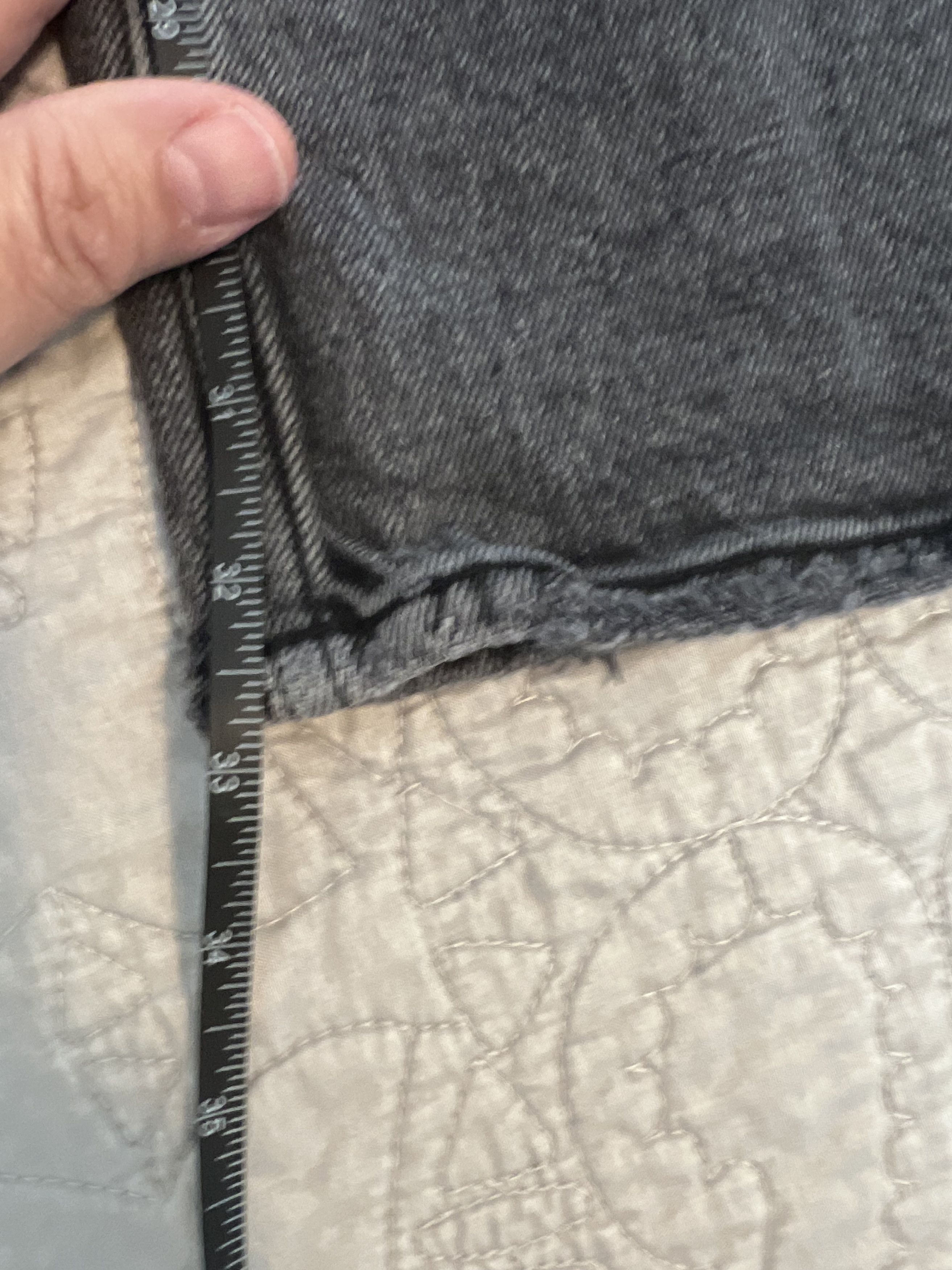 Abercrombie & Fitch Abercrombie 90s Skinny High Rise Black Wash Jeans 27 Long Size 27" / US 4 / IT 40 - 6 Thumbnail