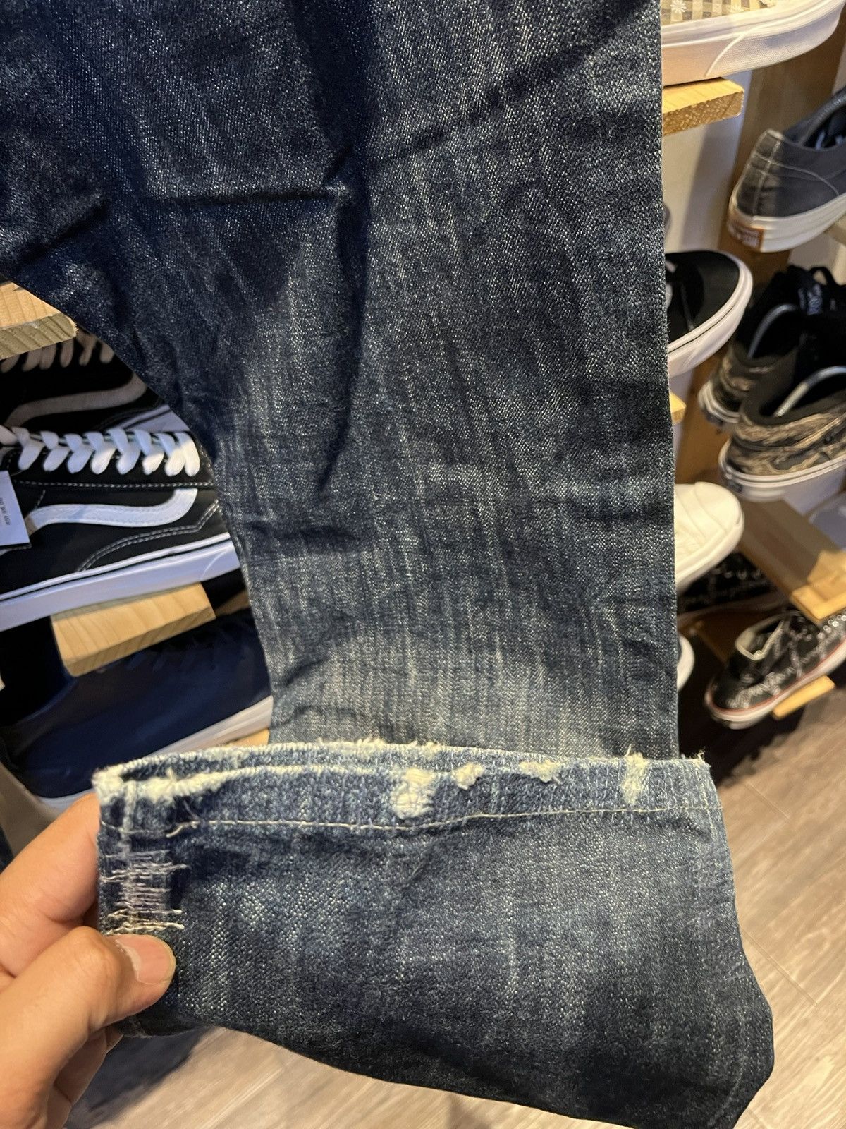 Vintage Vintage exscape Style Distressed Jeans Size US 32 / EU 48 - 8 Thumbnail