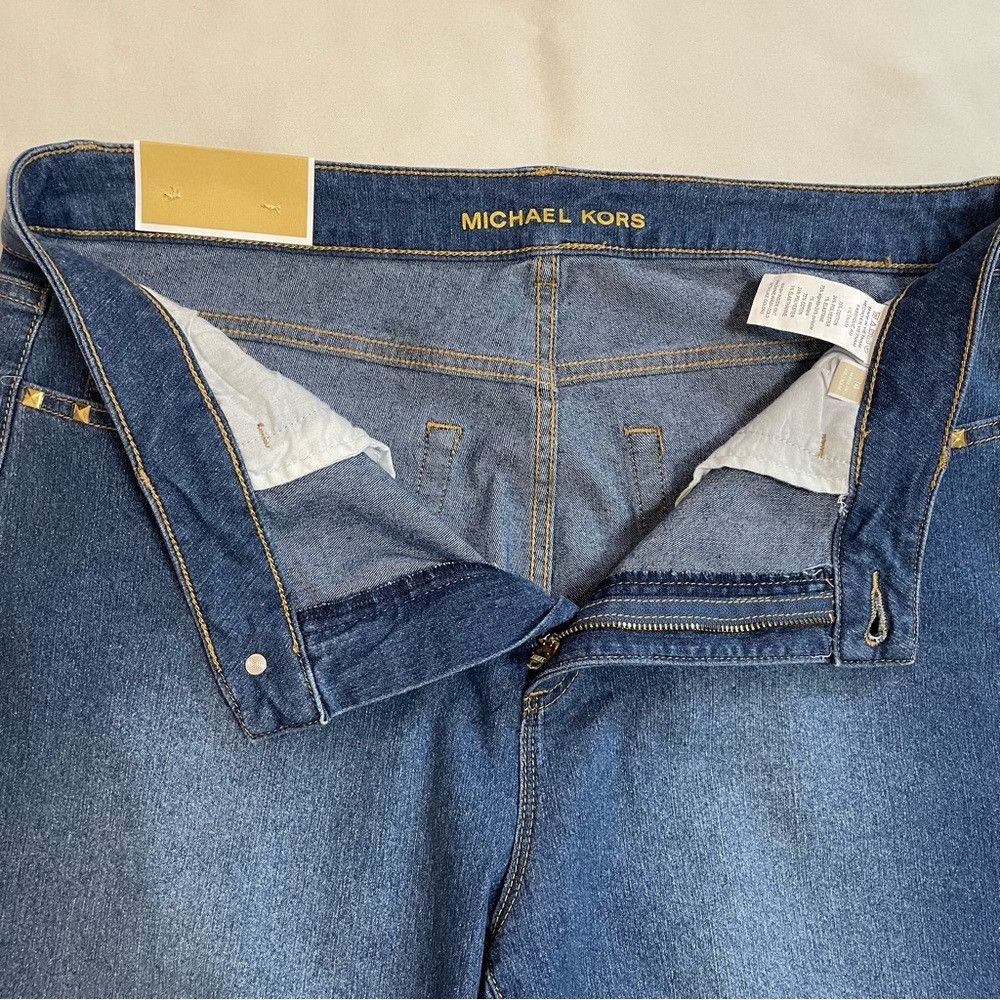 Michael Kors NWT New $128 Michael Kors Selma Skinny Ankle Jeans Size 14 Size 36" / US 14 / IT 50 - 9 Thumbnail