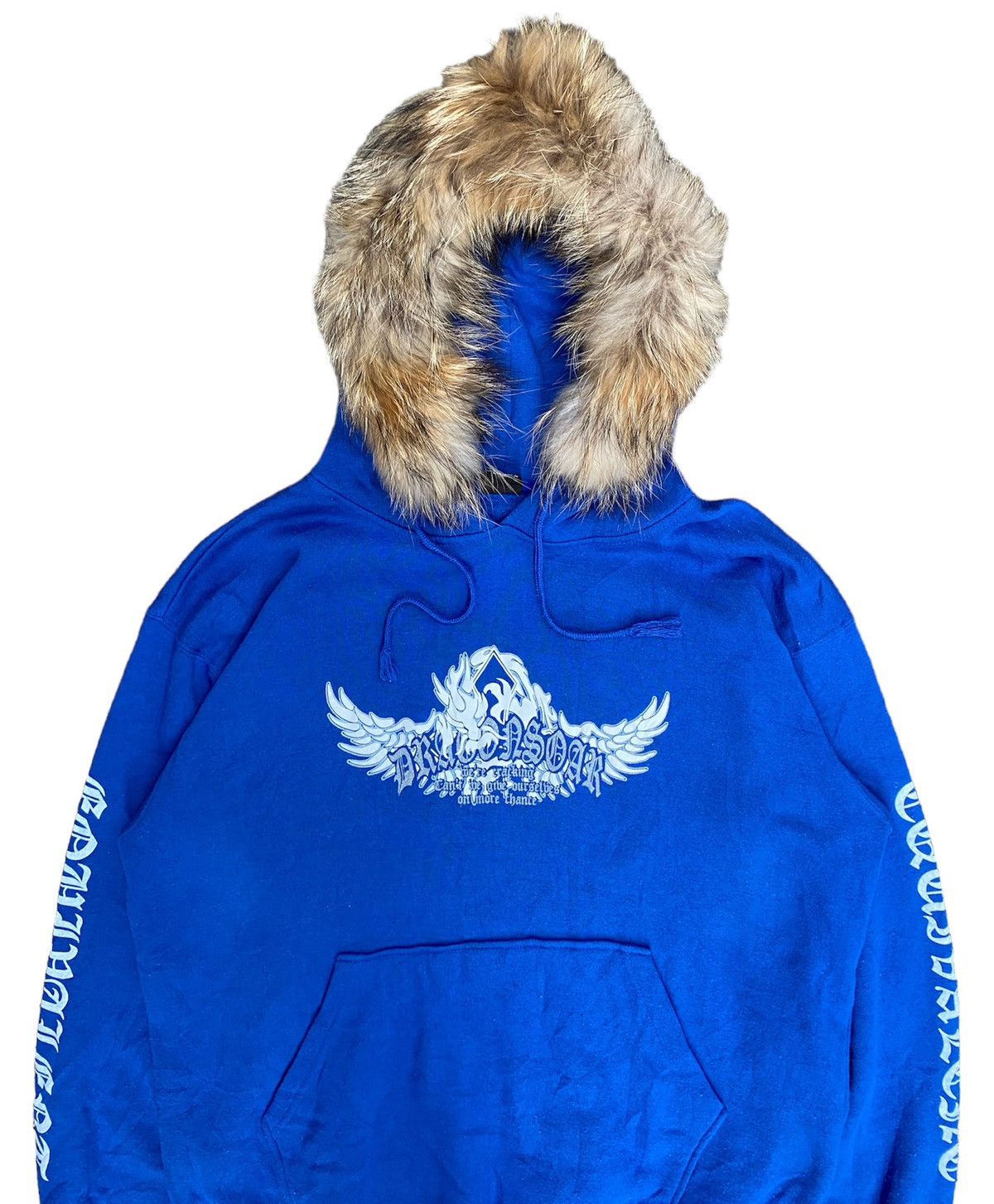 If Six Was Nine × Japanese Brand × Le Grande Bleu (L.G.B.) Beaumere - Japanese Fur Hoodie Tribal Ifsixwasnine lgb style Size US L / EU 52-54 / 3 - 3 Thumbnail