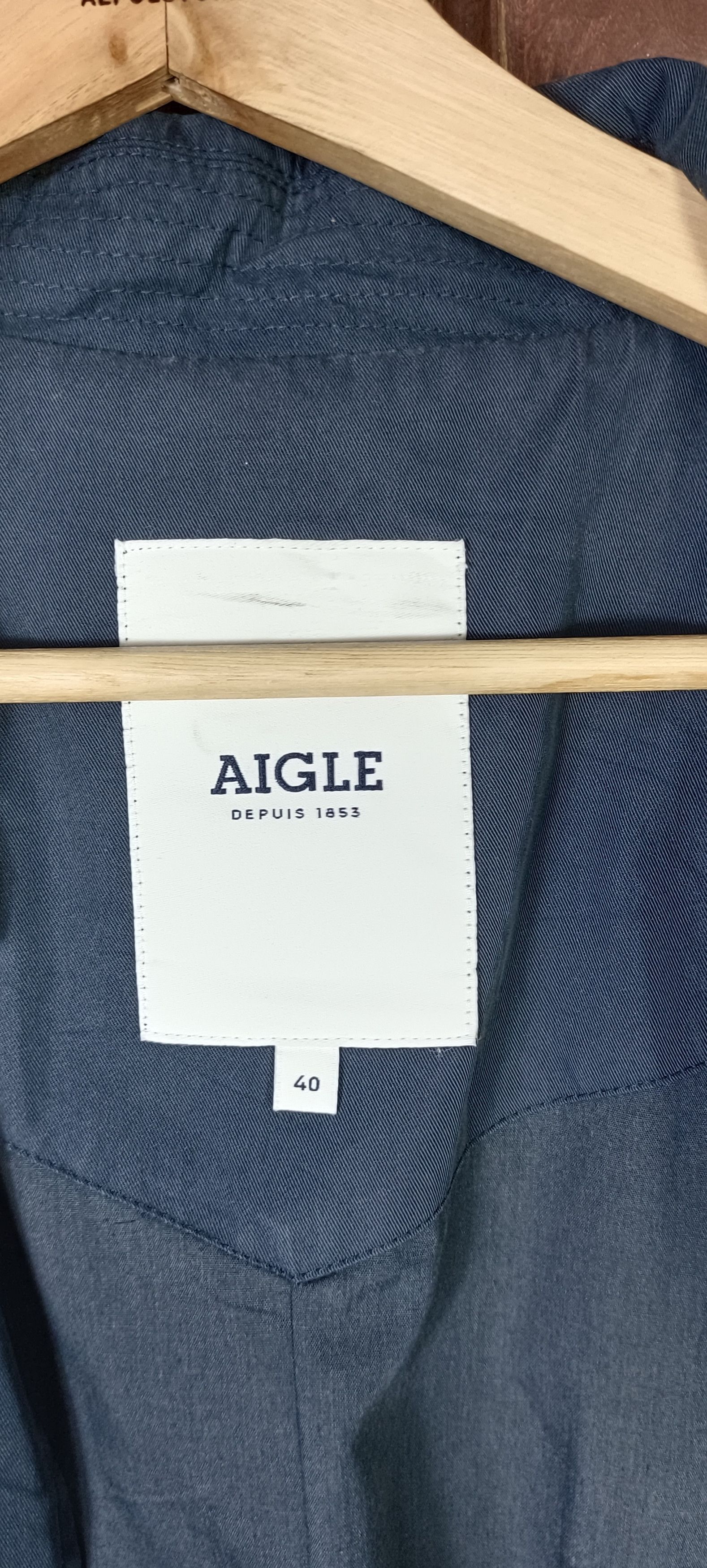 Aigle × Designer × Japanese Brand Vintage💥Aigle Depuis 1853 Long jacket Size US L / EU 52-54 / 3 - 13 Thumbnail