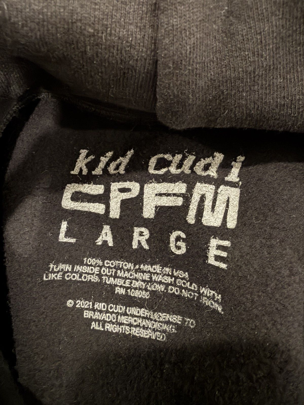 Cactus Plant Flea Market × Kid Cudi CPFM Kid Cudi MOTM Hoodie Size US L / EU 52-54 / 3 - 3 Thumbnail