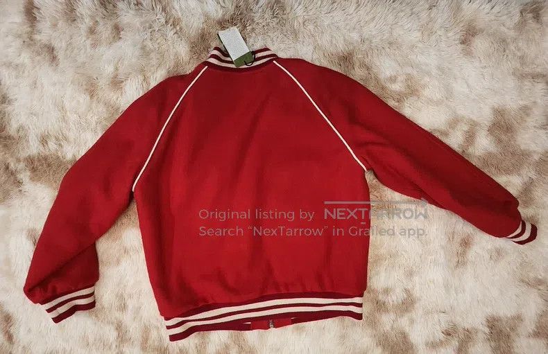 Gucci Gucci Woollen baseball jacket Size US L / EU 52-54 / 3 - 2 Thumbnail