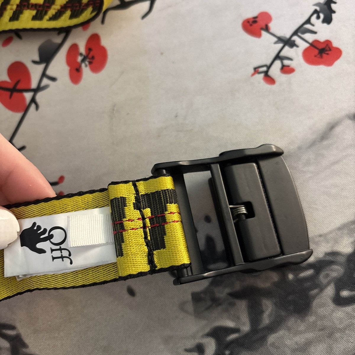 Off-White Off-White yellow/black Industrial Belt Size ONE SIZE - 5 Thumbnail