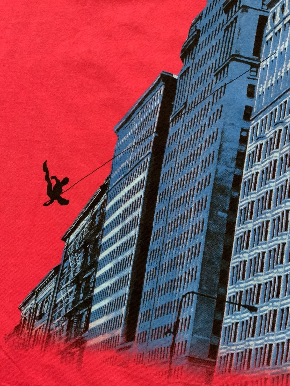 Marvel Comics Marvel Comics Spider-Man Logo Exclusive Cityscape T-Shirt Size US XL / EU 56 / 4 - 6 Thumbnail