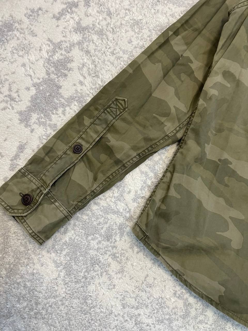 Abercrombie & Fitch Vintage Y2K ABERCROMBIE M-65 Camouflage Shirt, Army Size US M / EU 48-50 / 2 - 6 Thumbnail