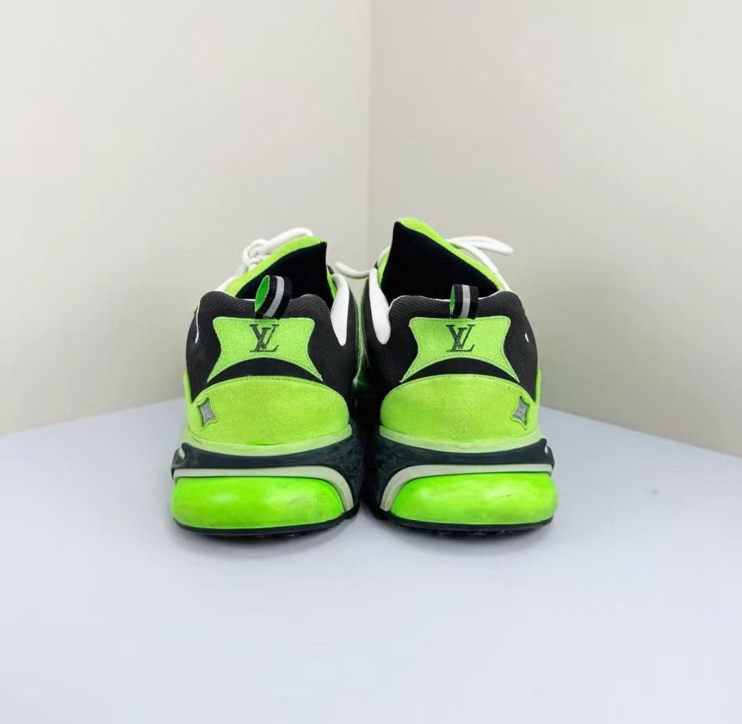 Louis Vuitton LV Runner Tatic White Green Sneakers Size US 9.5 / EU 42-43 - 3 Thumbnail