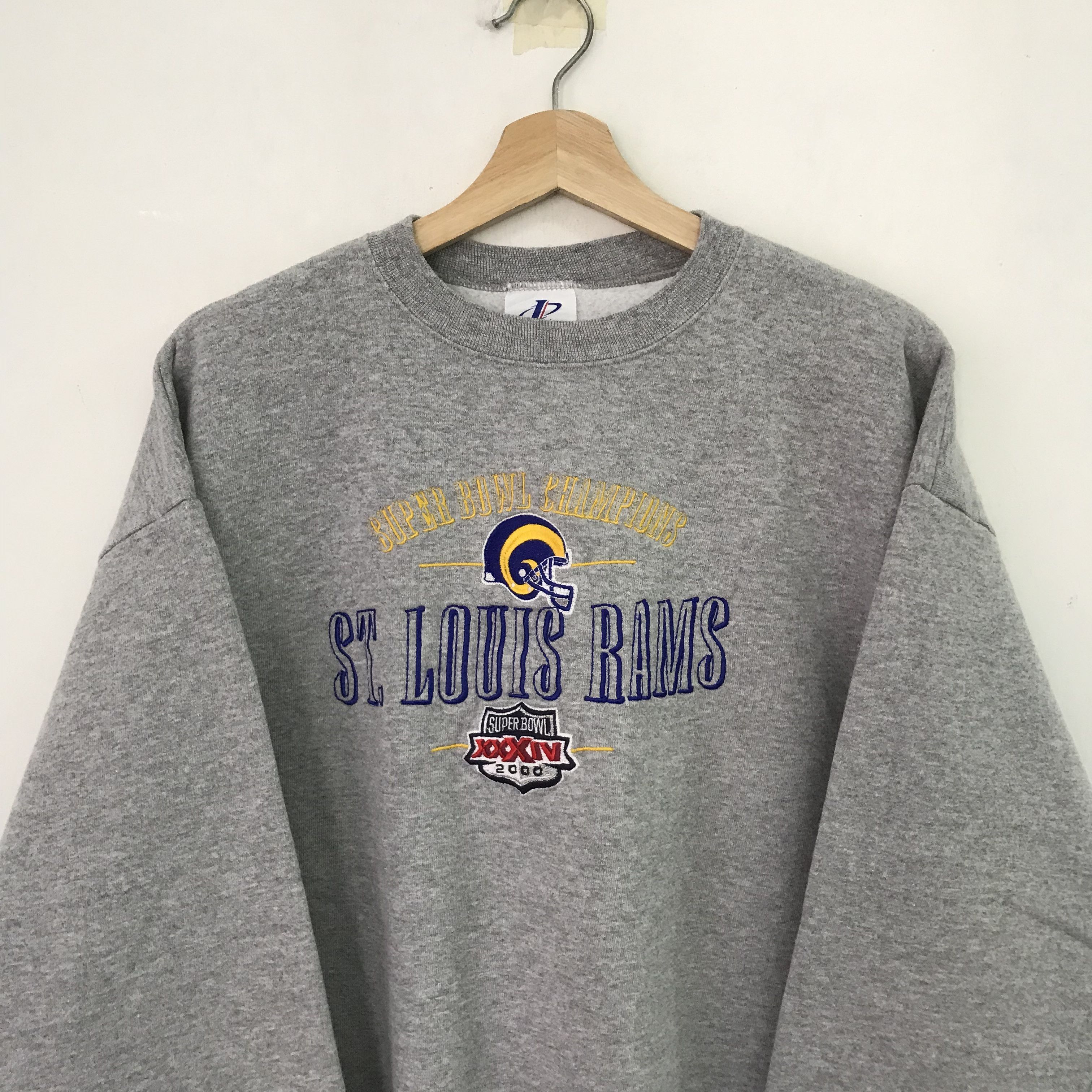 Vintage Vintage St. Louis Rams Football Gray - 276 Size US XL / EU 56 / 4 - 6 Thumbnail