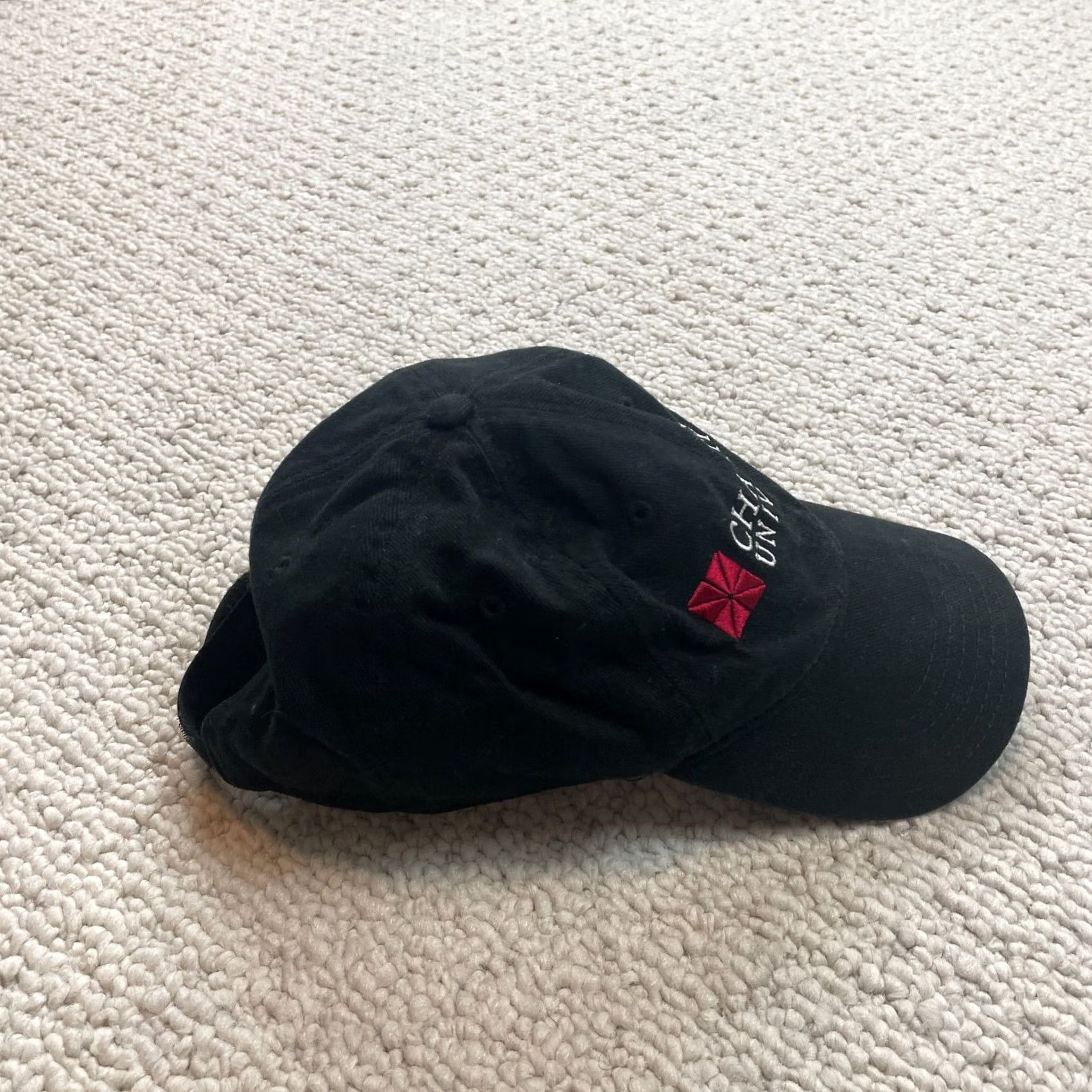 Vintage Aardvark Baseball Hat Cap Unisex Adults OSFM Black Chapman University Commencement 2019 Adjustable Size ONE SIZE - 4 Thumbnail