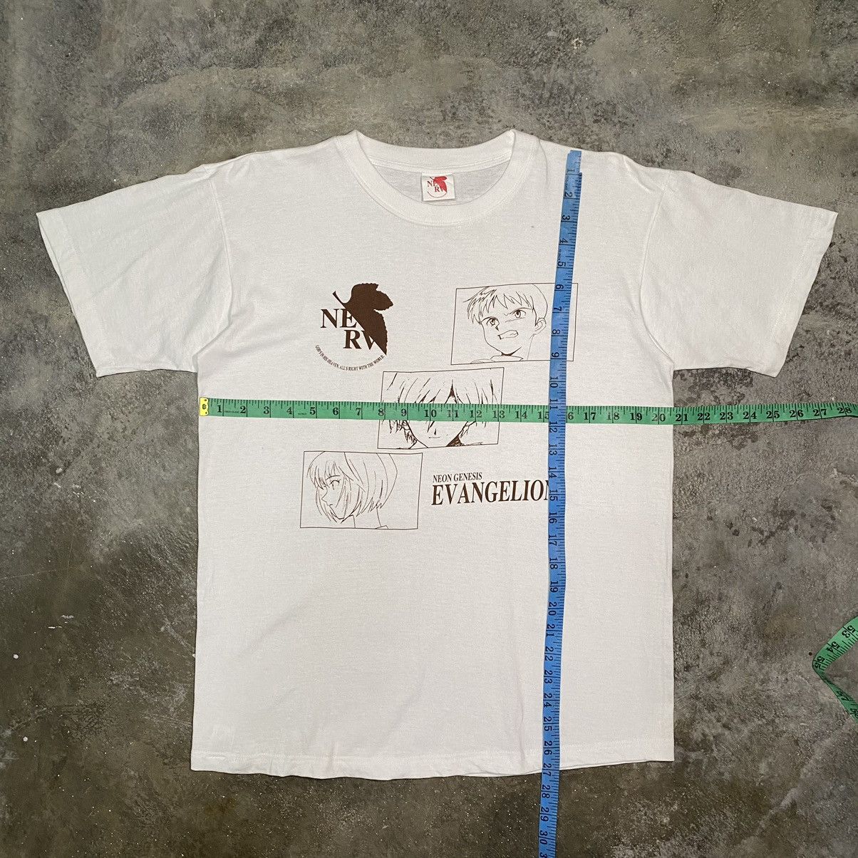 Anime VINTAGE 90’s NEON GENESIS EVANGELION ANIME T SHIRT RARE! Size US M / EU 48-50 / 2 - 13 Thumbnail