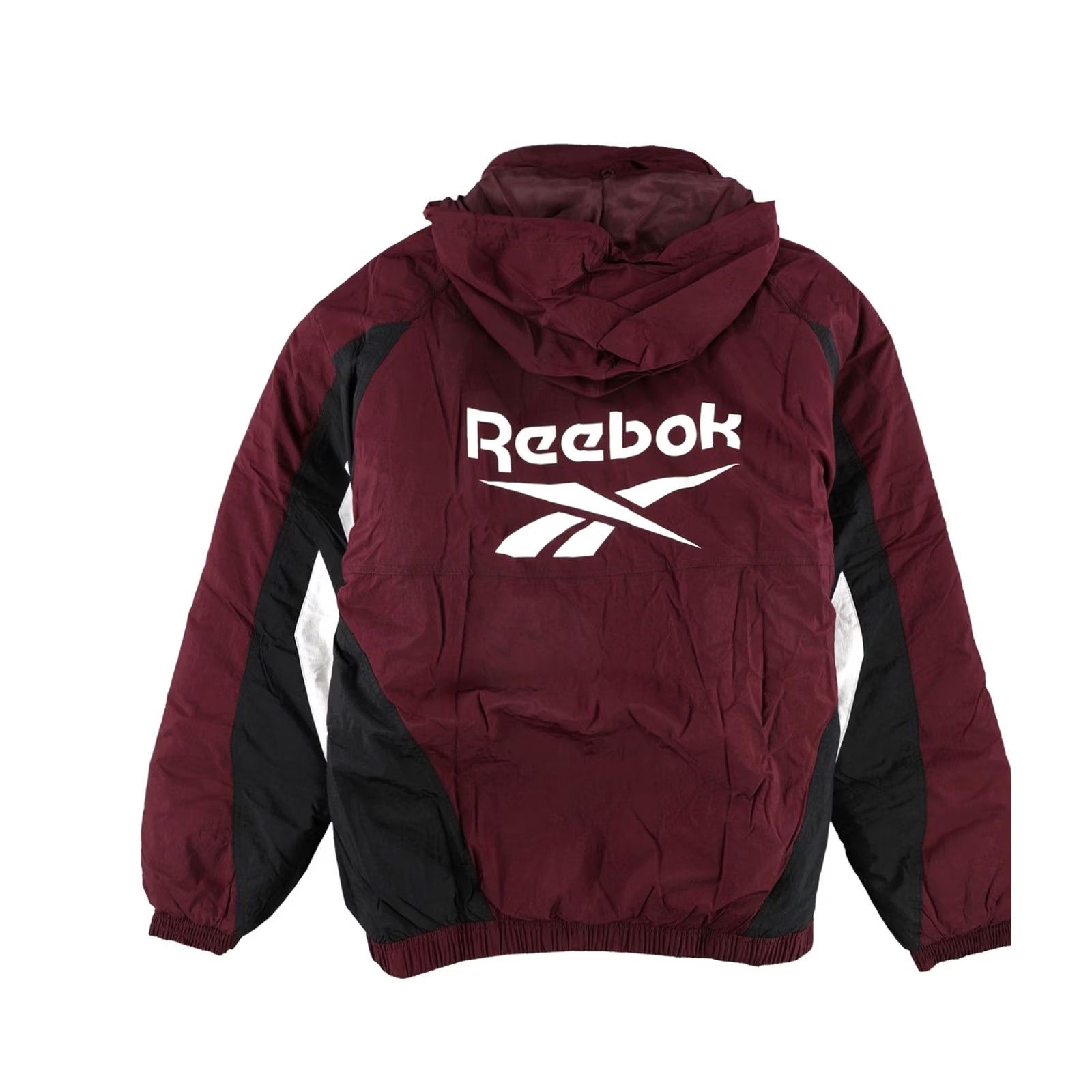 Reebok Reebok Mens Classic Twin Vector Puffer Jacket, Red, Medium Size US M / EU 48-50 / 2 - 2 Thumbnail