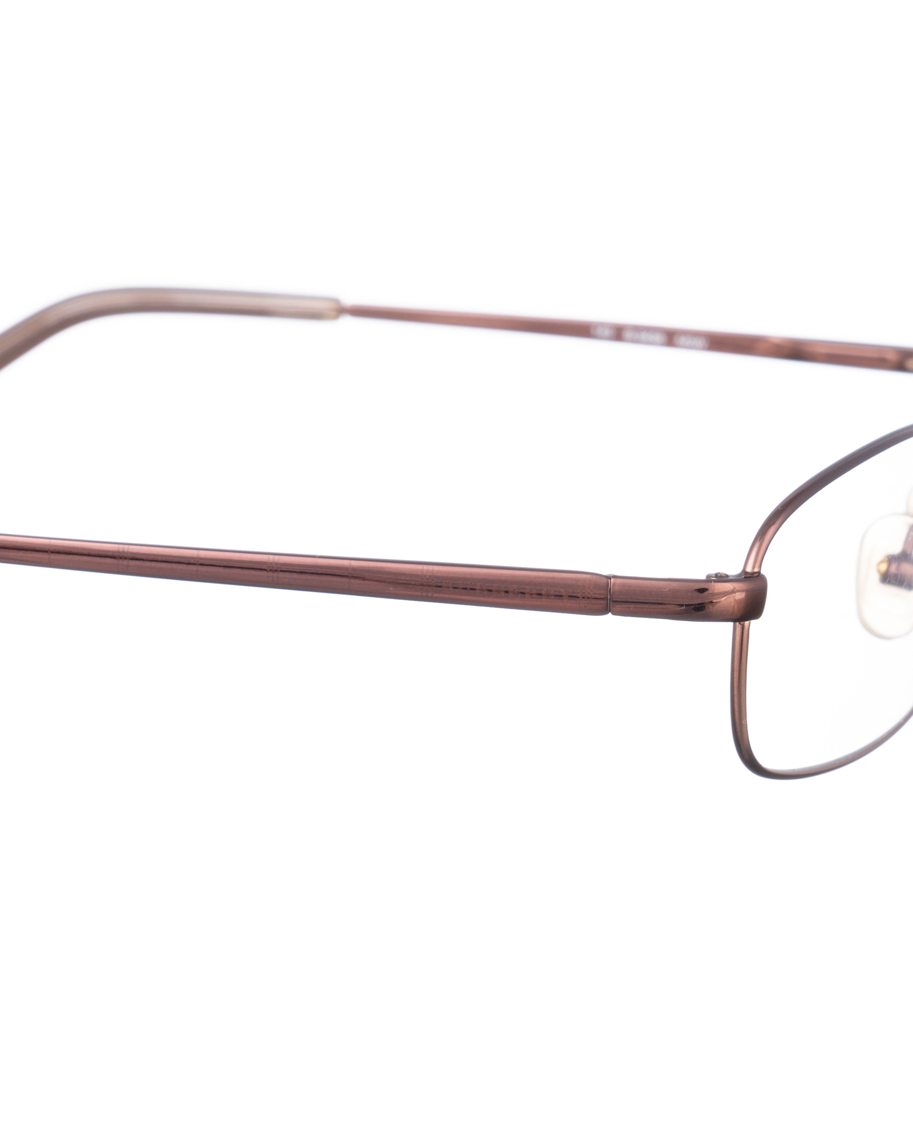 Burberry Burberry 90s Deep Brown Metallic Glasses Size ONE SIZE - 2 Thumbnail