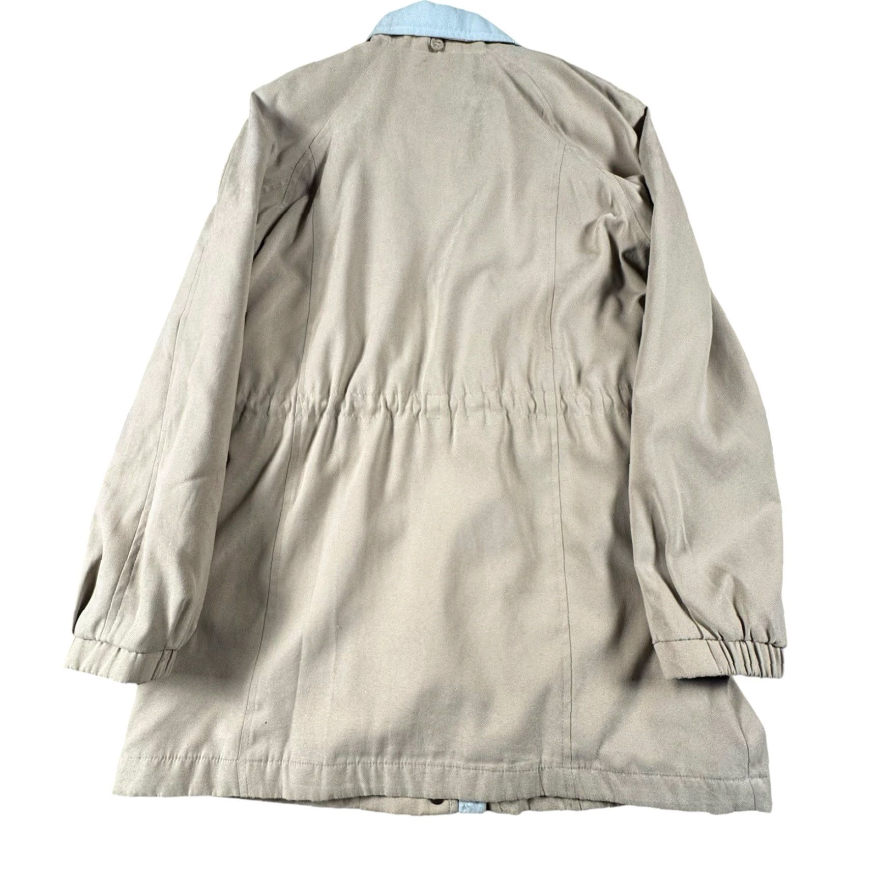London Fog VINTAGE London Fog Coat Women's S Lined Full Zip Snap Synch Waist Faux Suede Coat Size S / US 4 / IT 40 - 7 Thumbnail