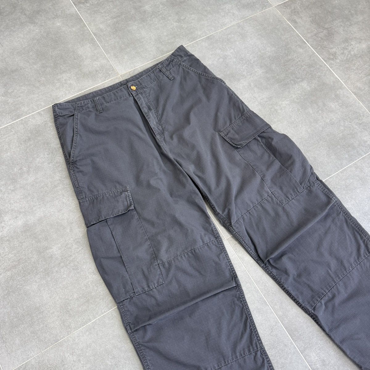 Carhartt Vintage Carhartt Aviation Cargo Pant Gray Men Size 34/32 Size US 34 / EU 50 - 7 Thumbnail