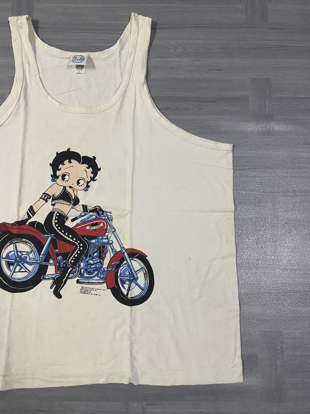 Cartoon Network Vintage Betty Boop 1993 Singlet Size US XL / EU 56 / 4 - 4 Thumbnail