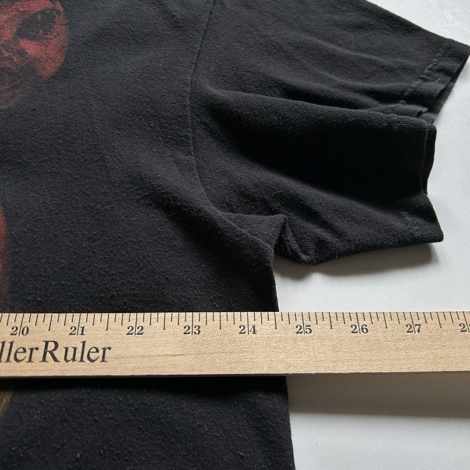 Band Tees Vintage Y2K Bob Marley Weed Smoke Art Shirt 2XL Faded Black Size US XXL / EU 58 / 5 - 5 Thumbnail