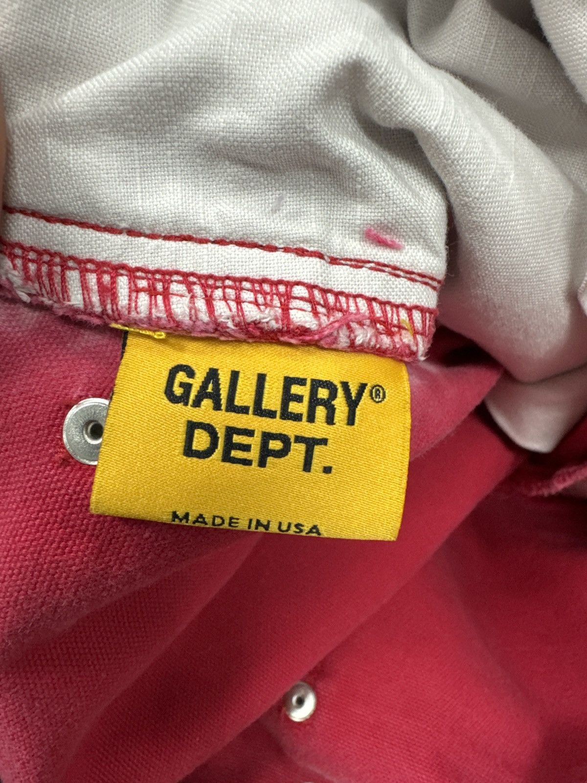 Gallery Dept. Red Gallery Dept. De La Flare Carpenter pants Size US 34 / EU 50 - 5 Thumbnail