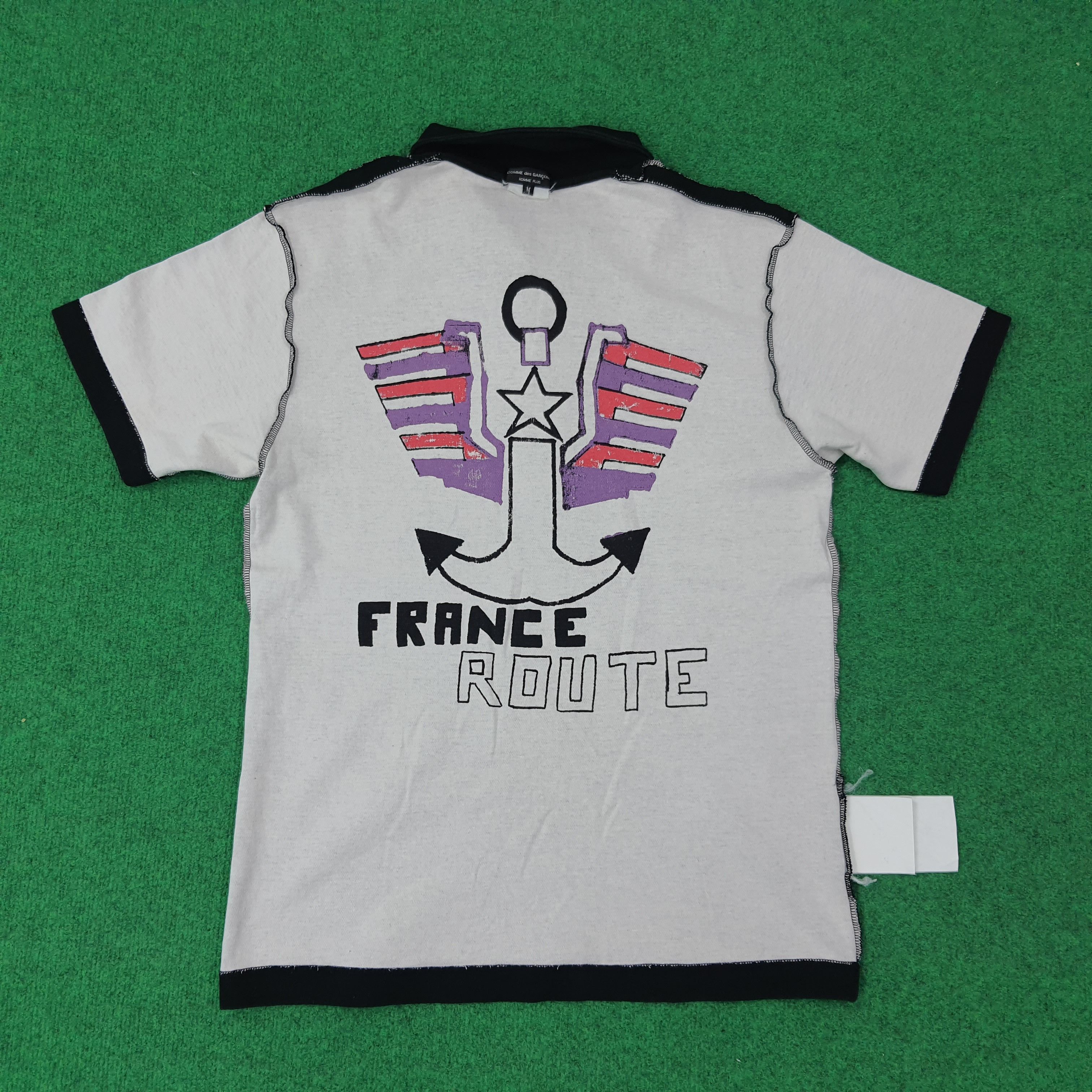 Comme des Garcons Homme Plus Vintage 2004 CDG France Route Collection SS04 Reversible Size US M / EU 48-50 / 2 - 1 Thumbnail