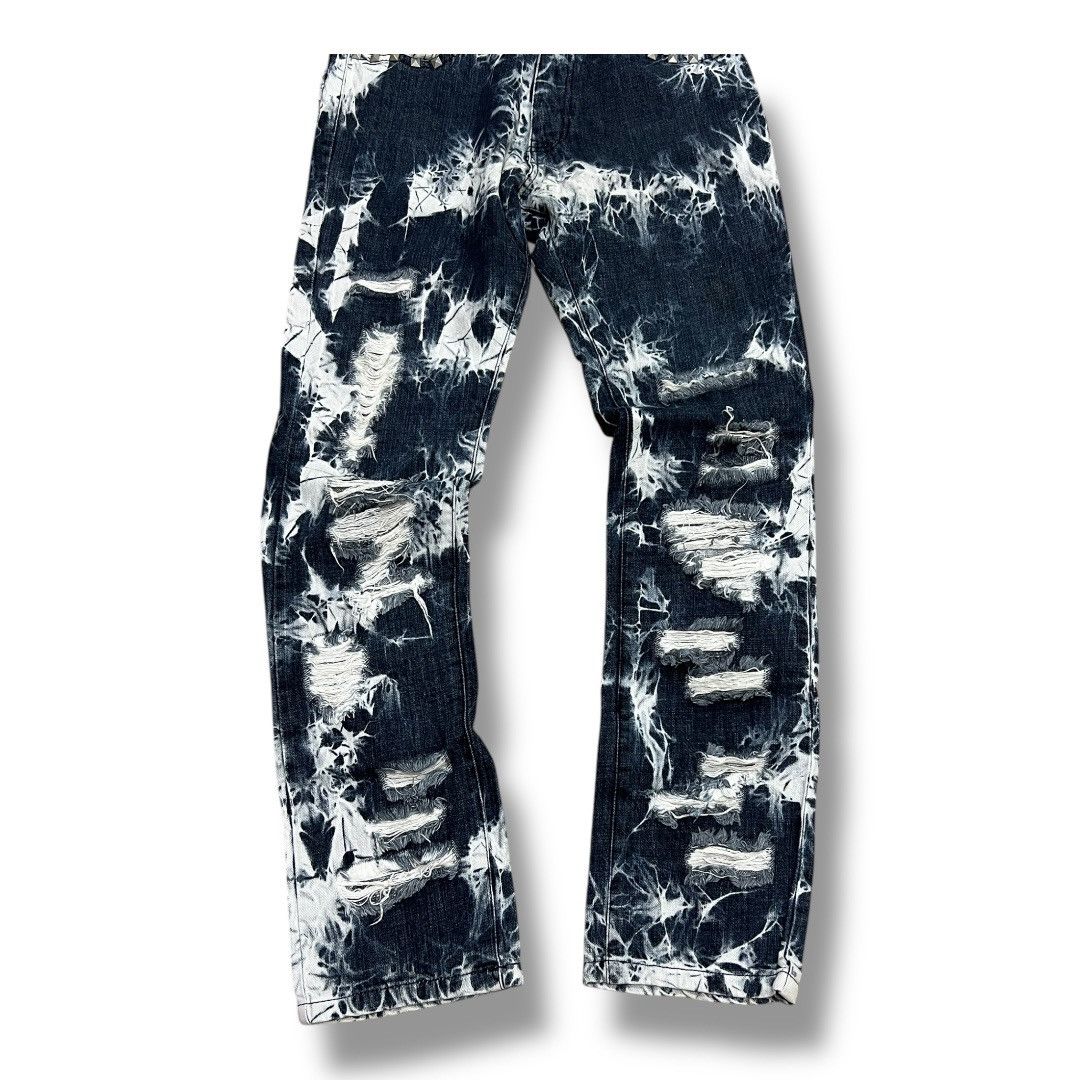 Designer × Japanese Brand BERNINGS SHO DISTRESSED DENIM JAPANESEN BRAND DENIM Size US 30 / EU 46 - 10 Thumbnail