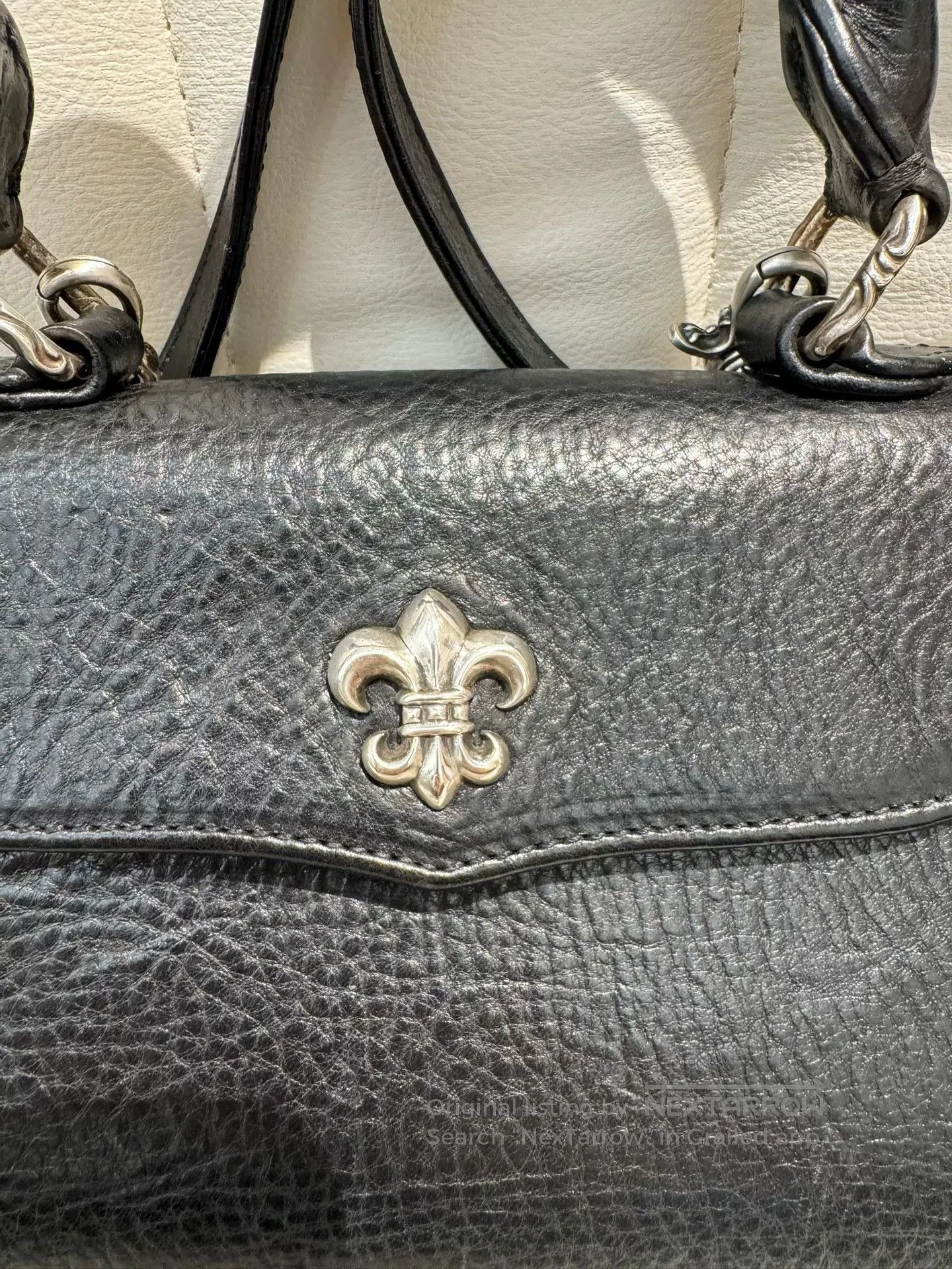 Chrome Hearts chrome hearts black handbag with shoulder strap. Size ONE SIZE - 3 Thumbnail