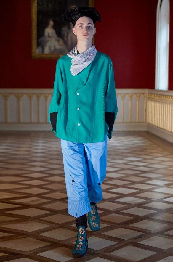 Kiko Kostadinov Kiko Kostadinov 21SS Pleated Shirt Size US M / EU 48-50 / 2 - 1 Thumbnail