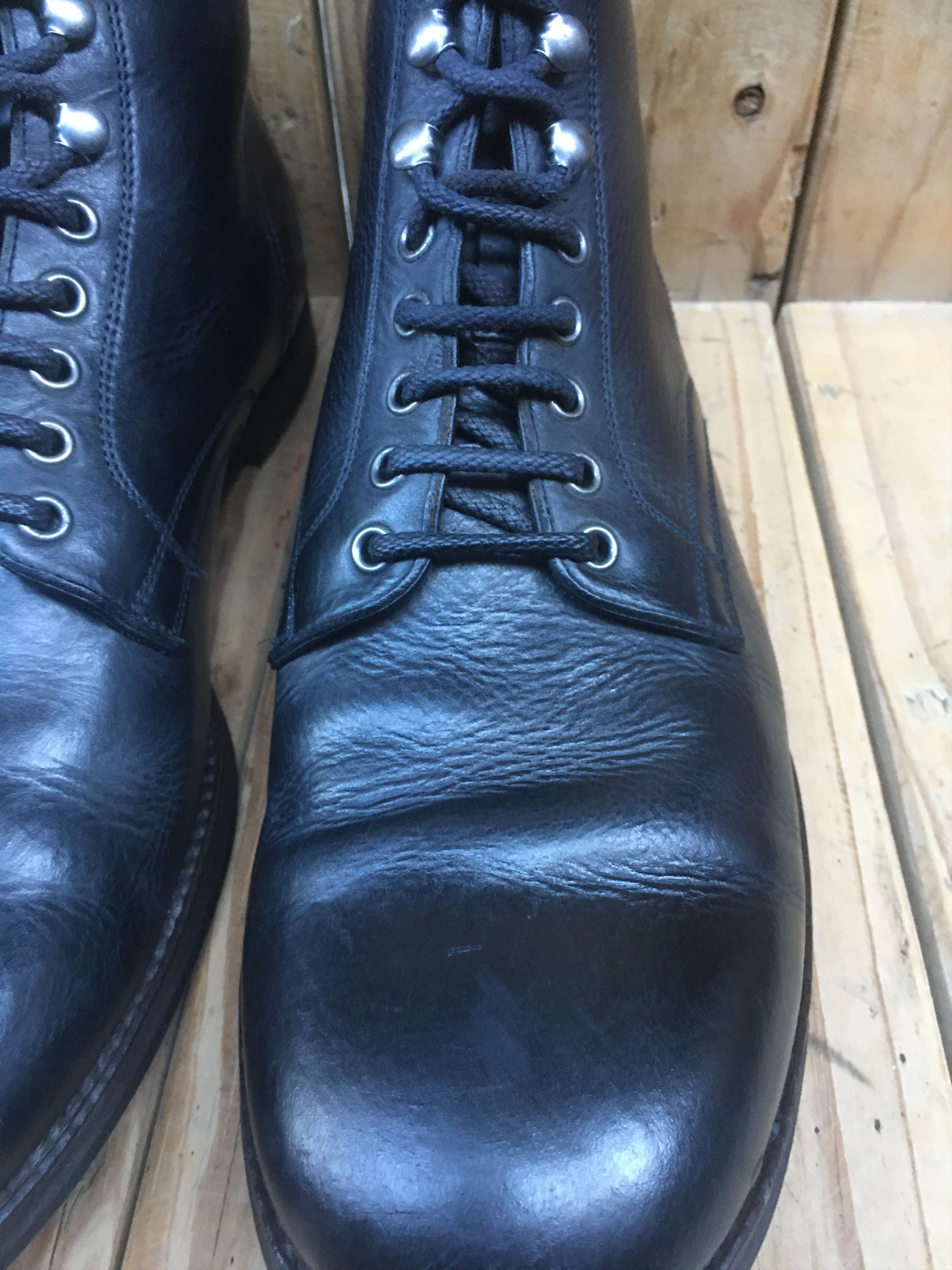 Dolce & Gabbana Dolce & Gabbana black leather boots Size US 12 / EU 45 - 4 Thumbnail