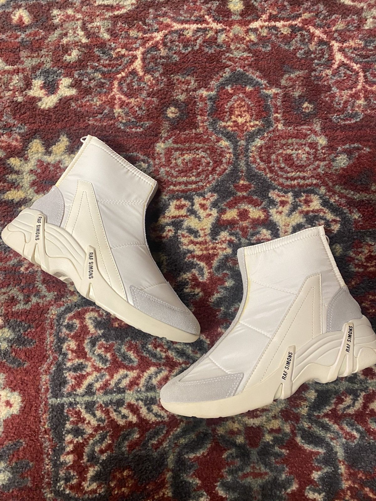Raf Simons Raf Simons Tan Cylon 22 Zip-up Sneakers Size US 7.5 / EU 40-41 - 1 Thumbnail