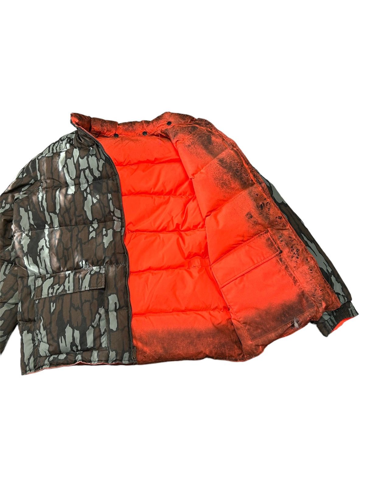 Cabelas × Vintage Vintage 90s Cabela's Trebak Goose Down Reversible Jacket Size US L / EU 52-54 / 3 - 2 Thumbnail