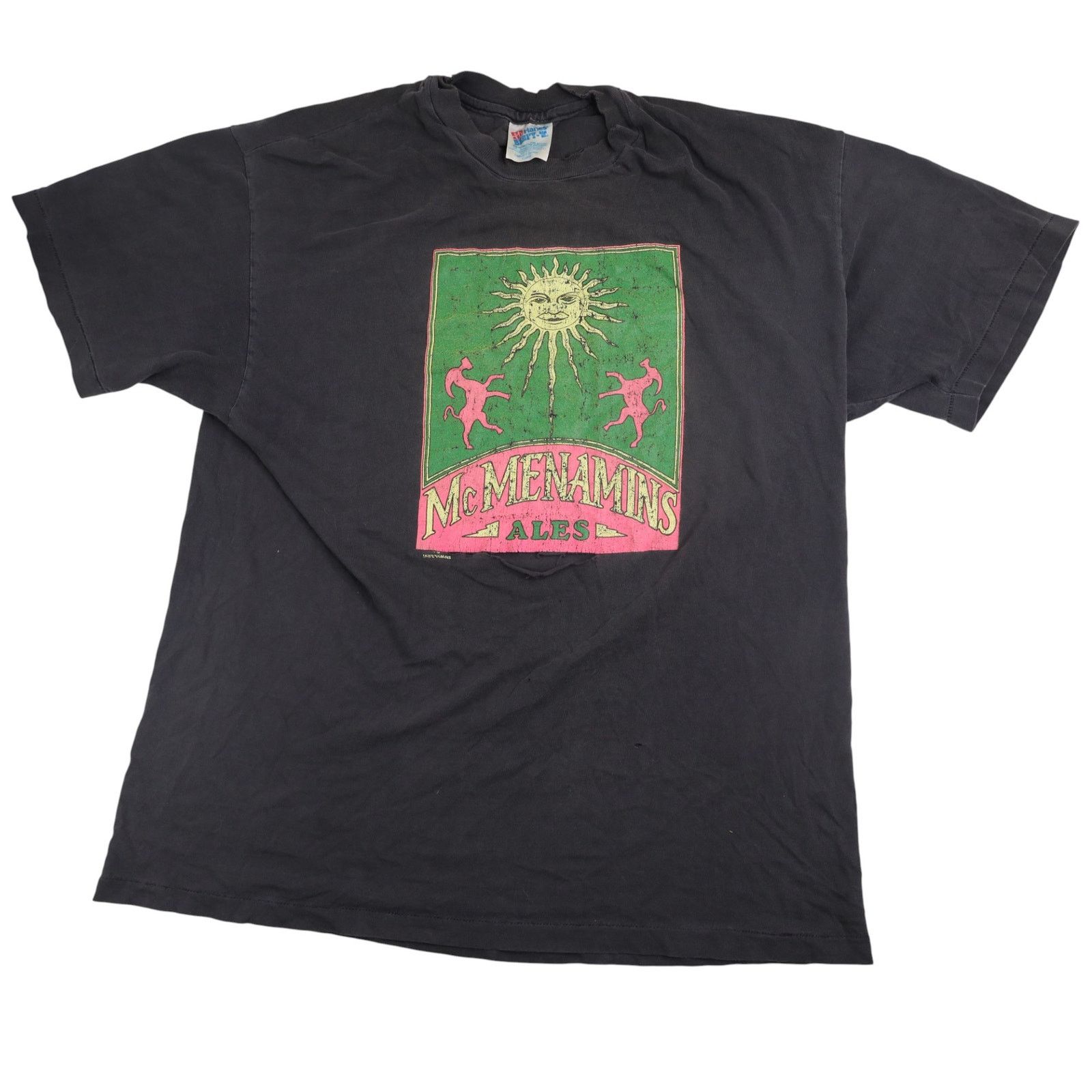 Vintage Vintage Distressed McMenamins Ales Graphic T Shirt Size US XL / EU 56 / 4 - 1 Thumbnail