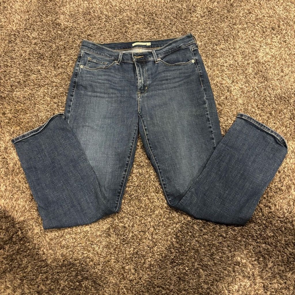 Levi's Women’s Levi’s Straight Jeans Size 29" - 3 Thumbnail