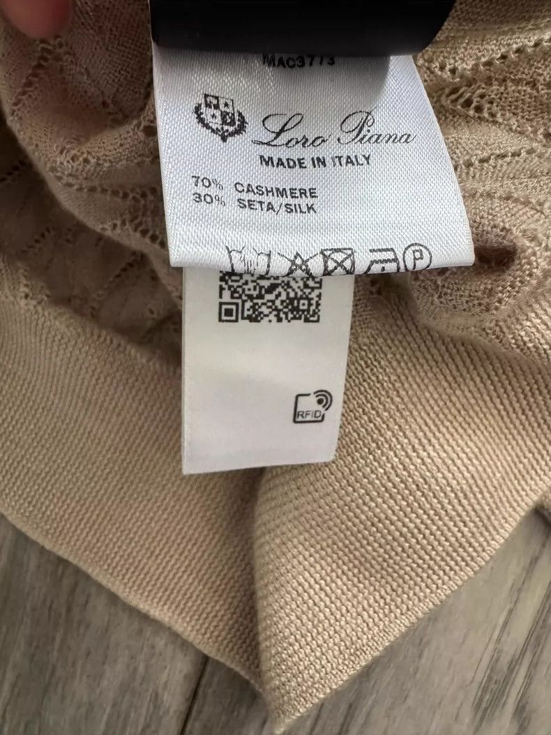 Loro Piana Loro Piana Women's Cashmere Silk Cardigan Size US S / EU 44-46 / 1 - 6 Thumbnail