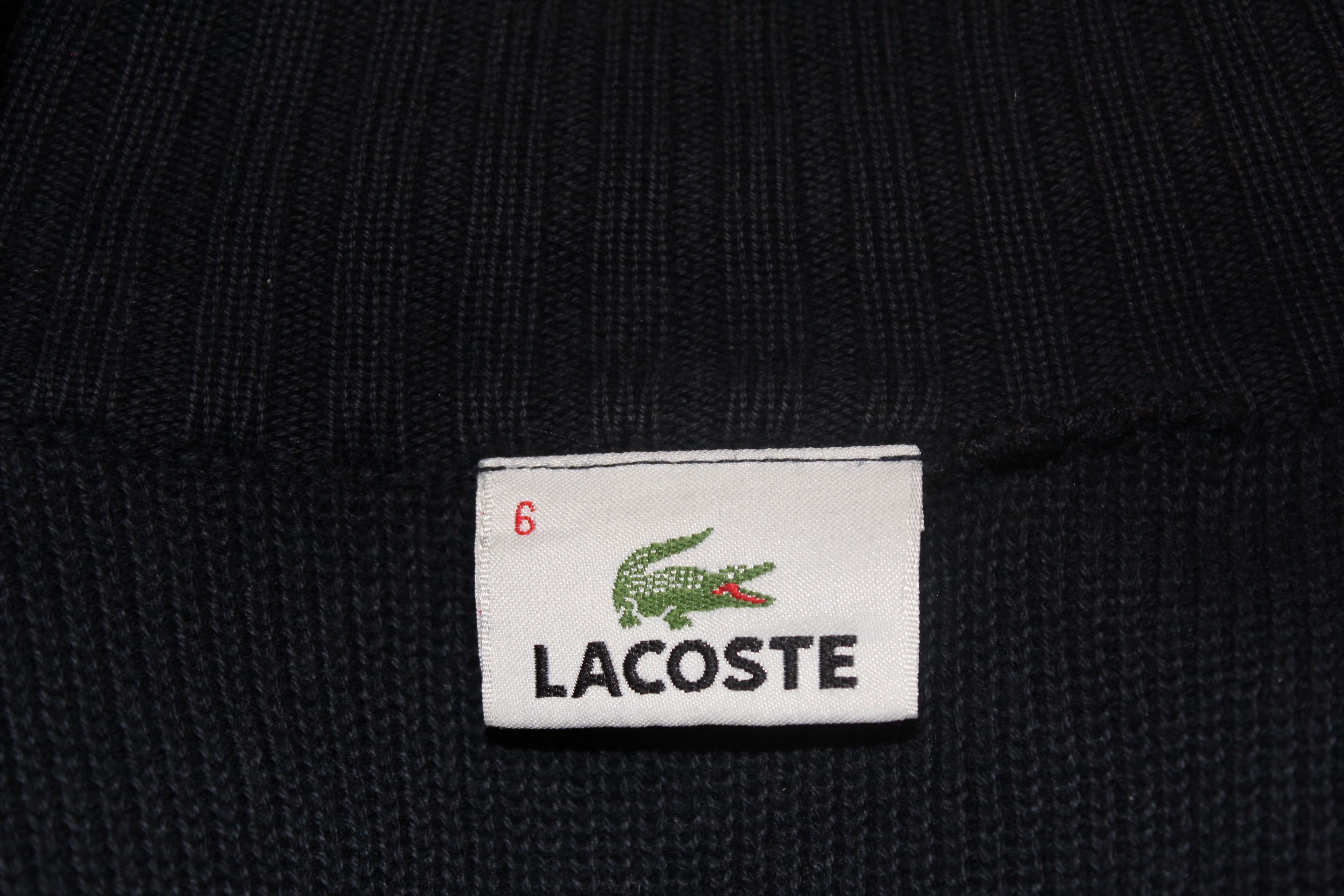 Lacoste Men's Lacoste Blue Bomber Style Jacket Size US L / EU 52-54 / 3 - 6 Thumbnail