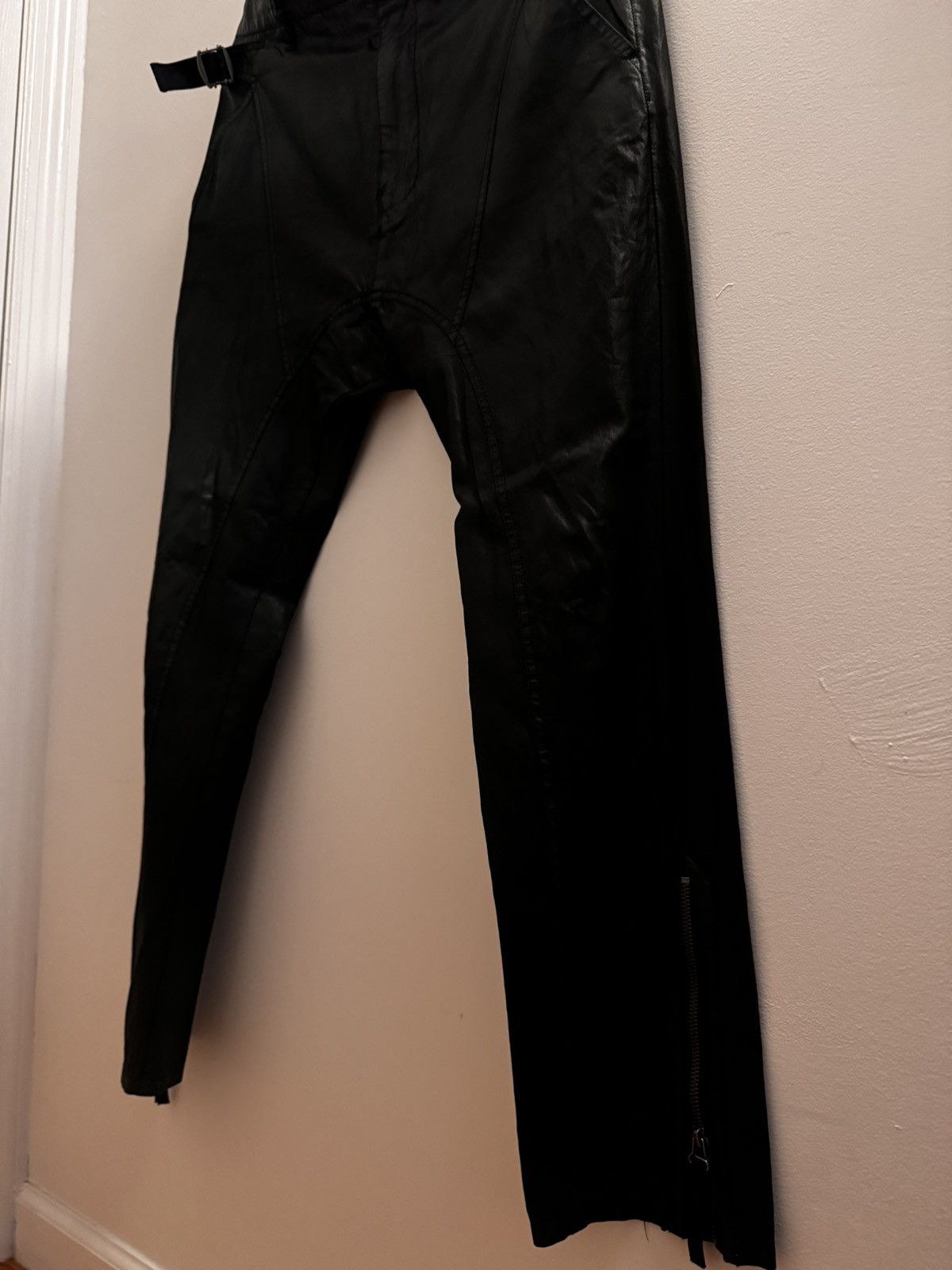 Helmut Lang × Vintage Helmut Lang Vintage wax cotton pants Size US 30 / EU 46 - 17 Thumbnail