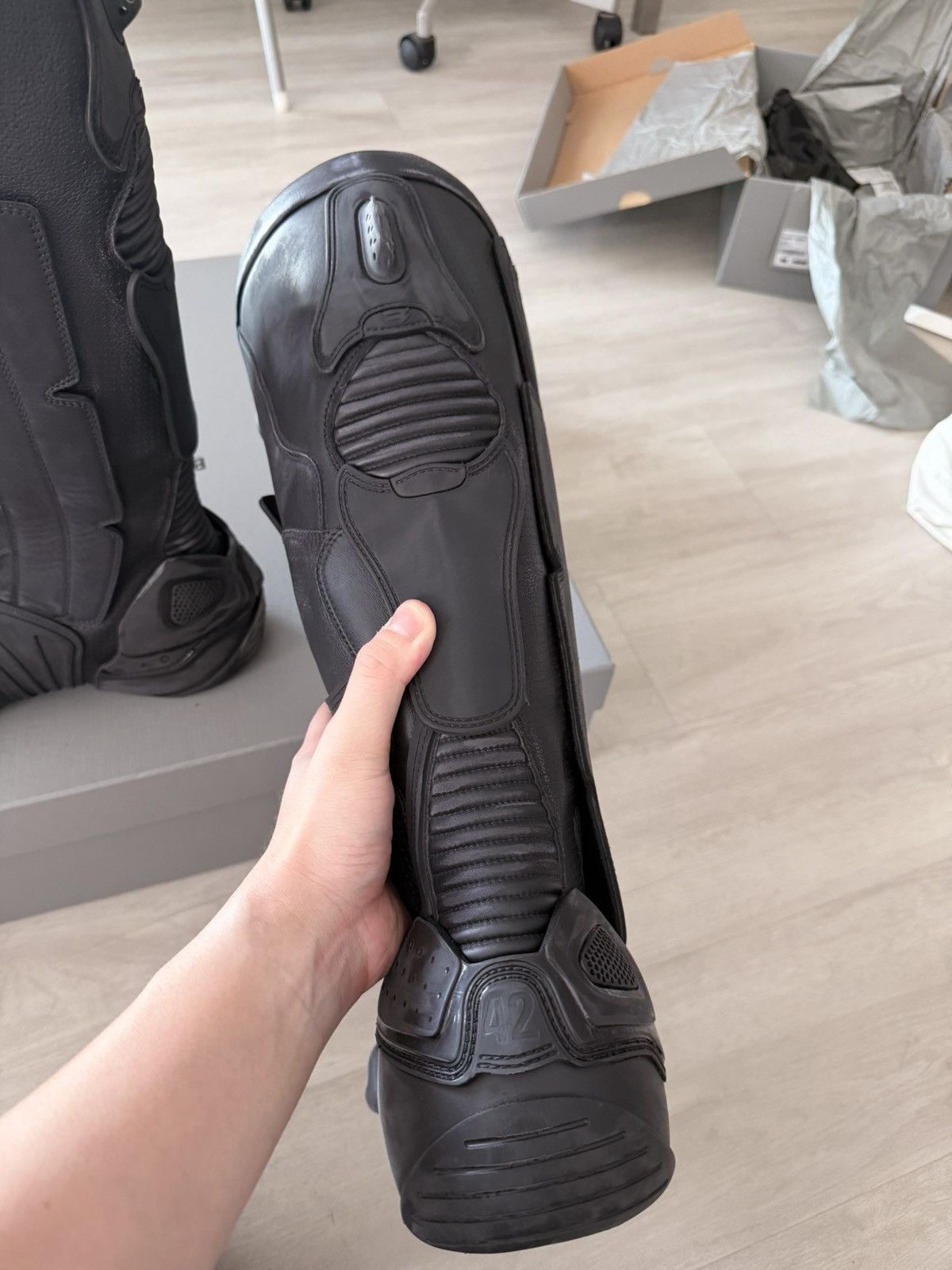 Balenciaga FW23 Runway Motor Boots Size US 9 / EU 42 - 6 Thumbnail