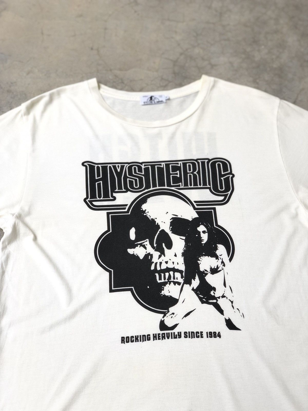 Hysteric Glamour Y2K Hysteric Glamour Skull Naked Rock Girl Witch Queen Tee Size US M / EU 48-50 / 2 - 5 Thumbnail