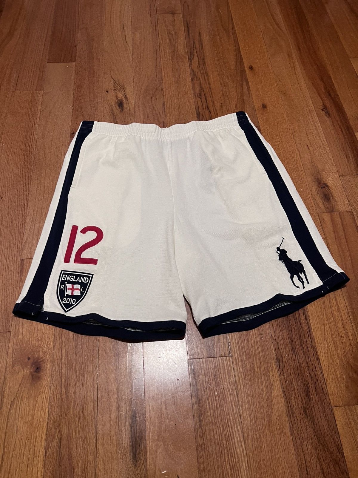 Polo Ralph Lauren Vintage 2010 Polo Ralph Lauren England Shorts NWT Size US 35 - 1 Thumbnail