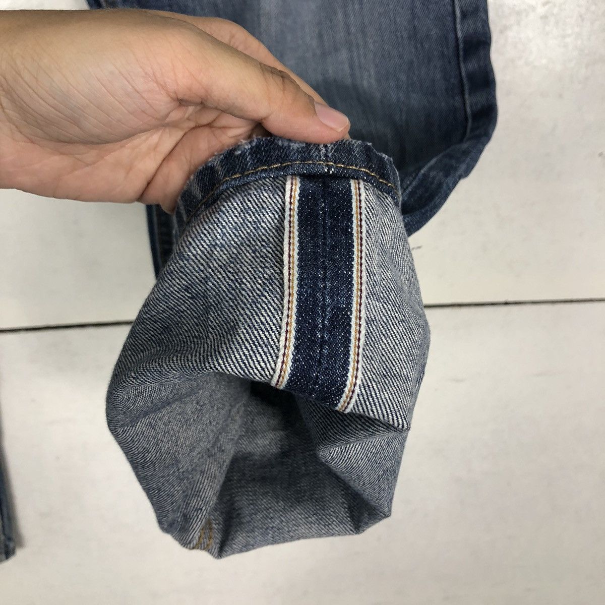 Japanese Brand 🔥Vintage Denim Jeans Red Line Timberland Size US 32 / EU 48 - 14 Thumbnail