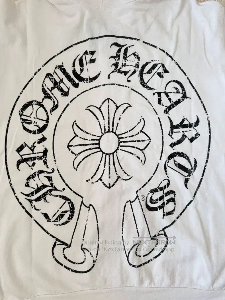 Chrome Hearts Chrome Hearts Size M Broken horseshoe scroll hooded sweater Size US M / EU 48-50 / 2 - 5 Thumbnail