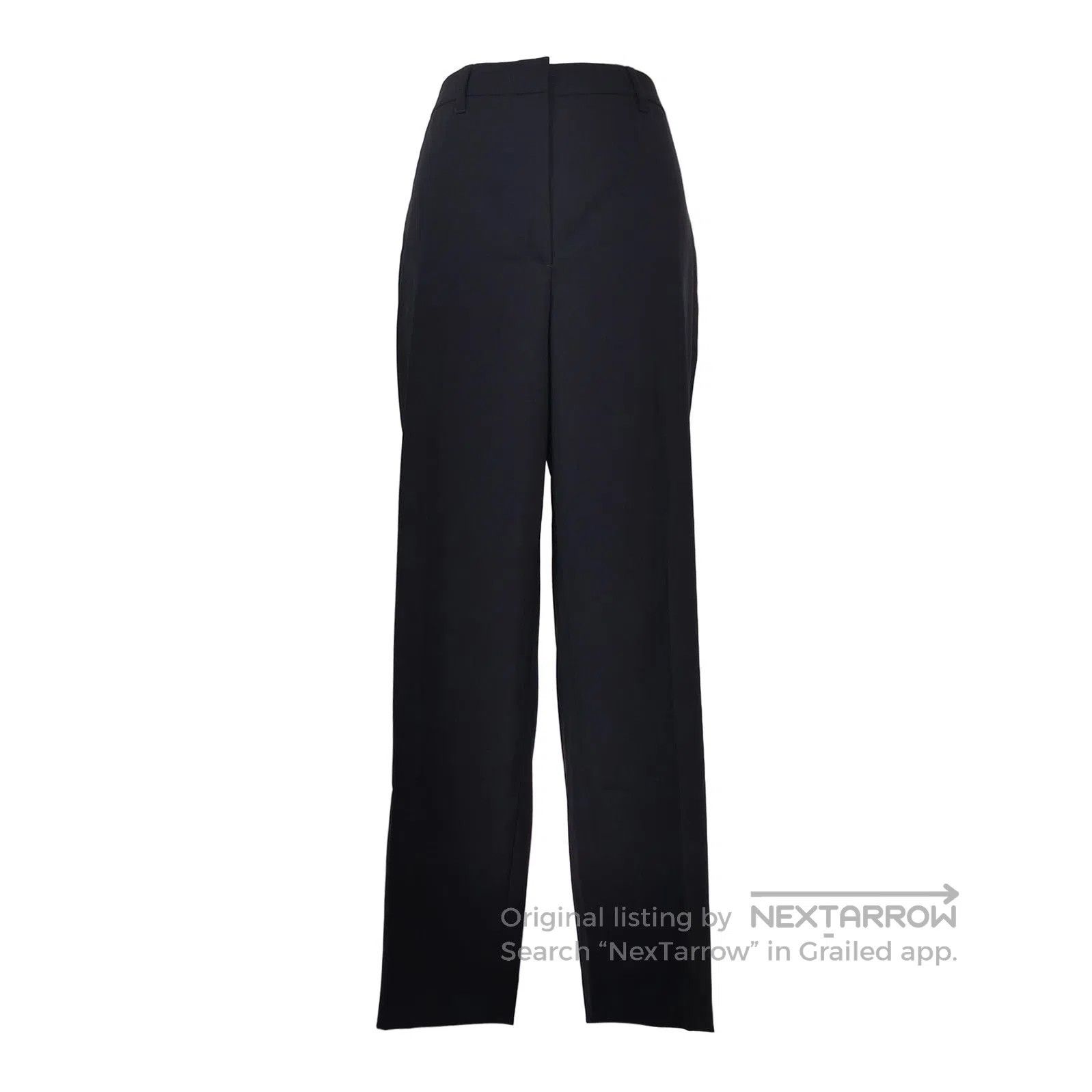 Prada Prada Black Wool Wide. Size 39" - 1 Thumbnail
