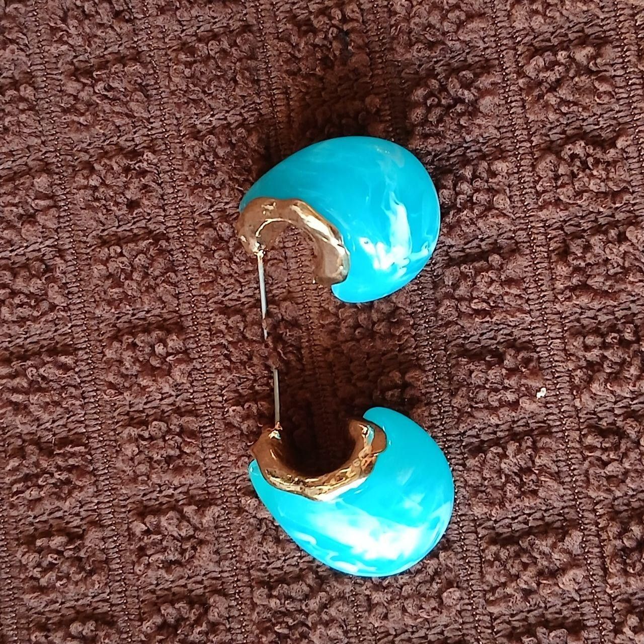 Other Elegant Resin Teardrop Earrings Size ONE SIZE - 1 Thumbnail