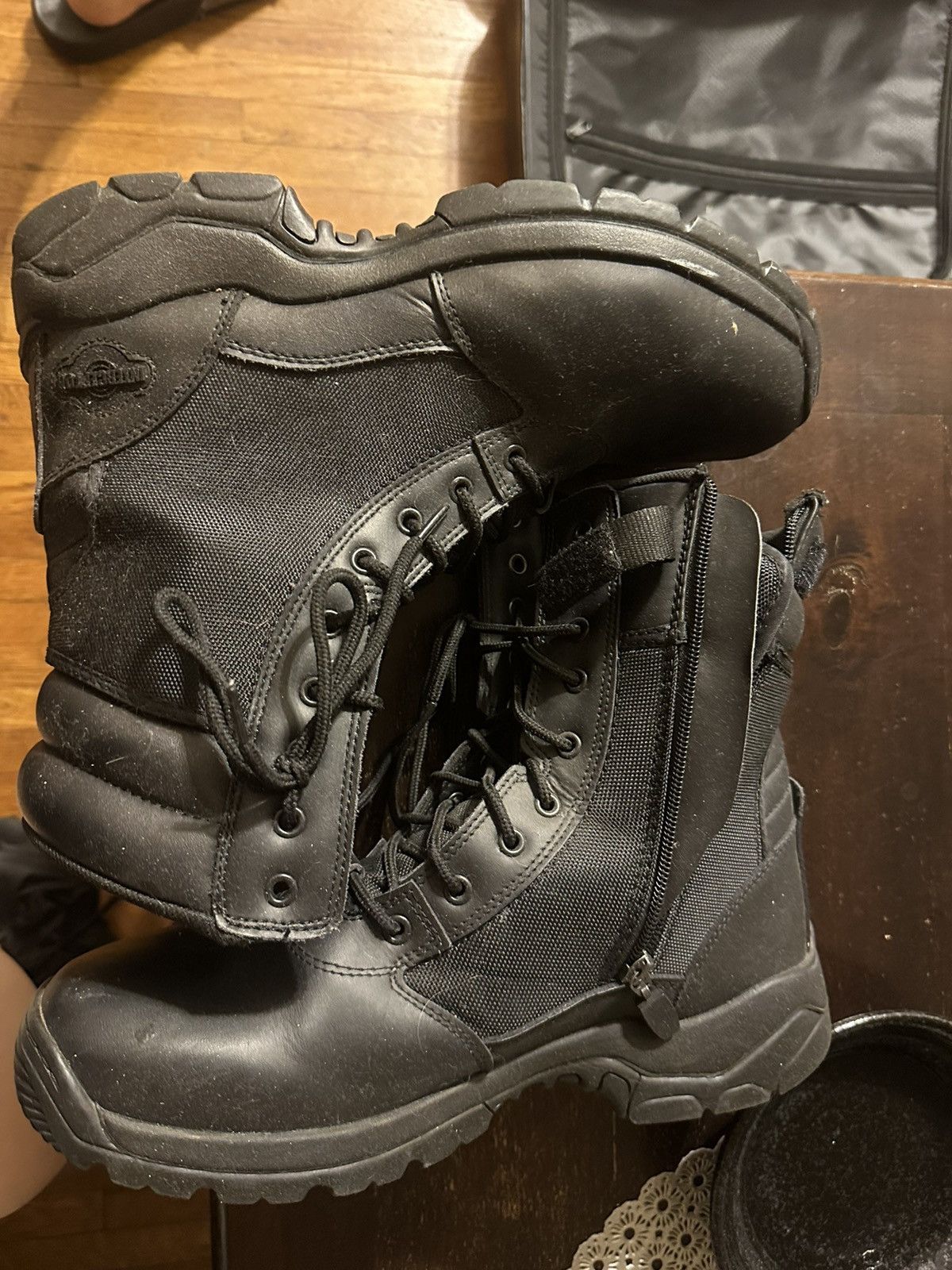 Other Interceptor Tactical Side Zip Work Boots Duty SecurityPolice Size US 12 / EU 45 - 1 Thumbnail